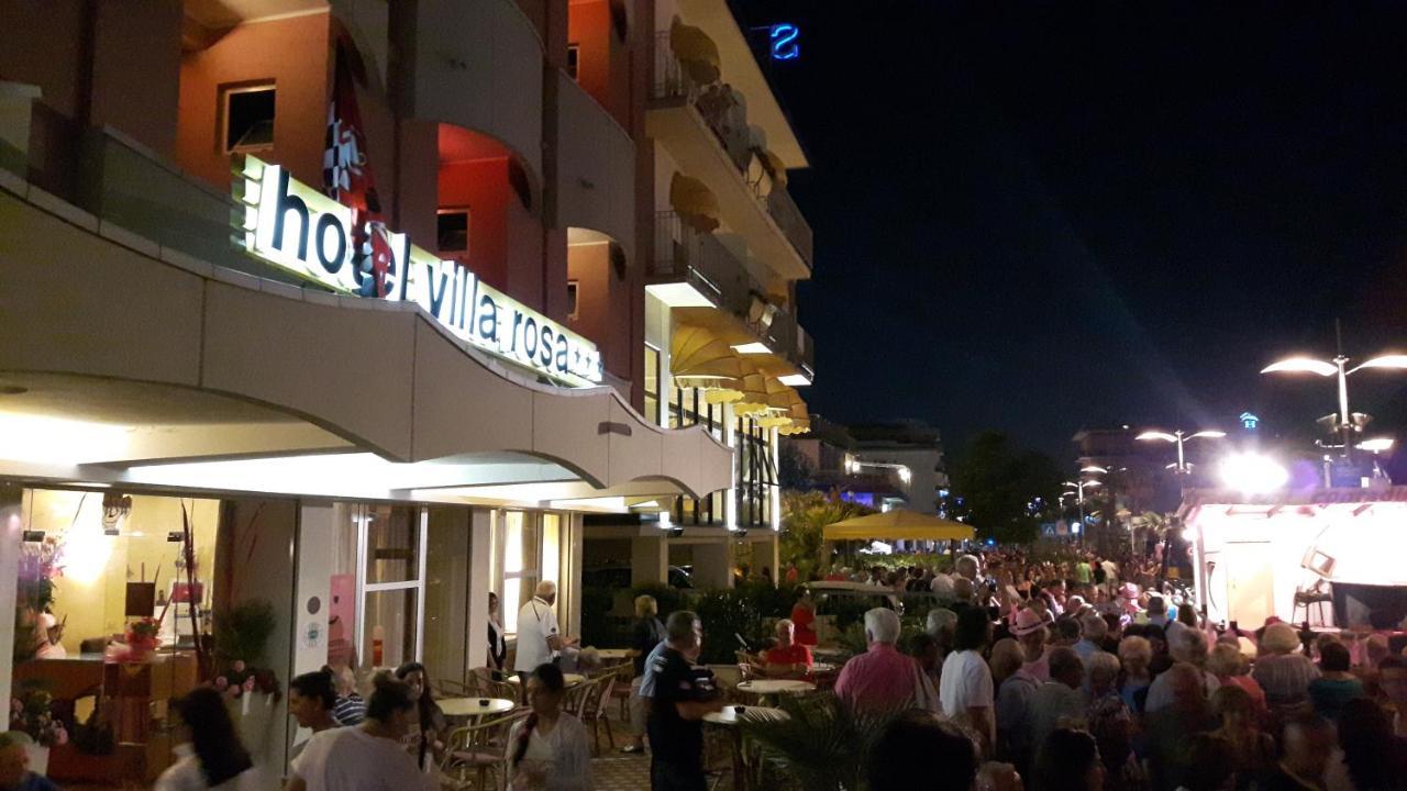 Hotel Villa Rosa Misano Adriatico Exterior foto