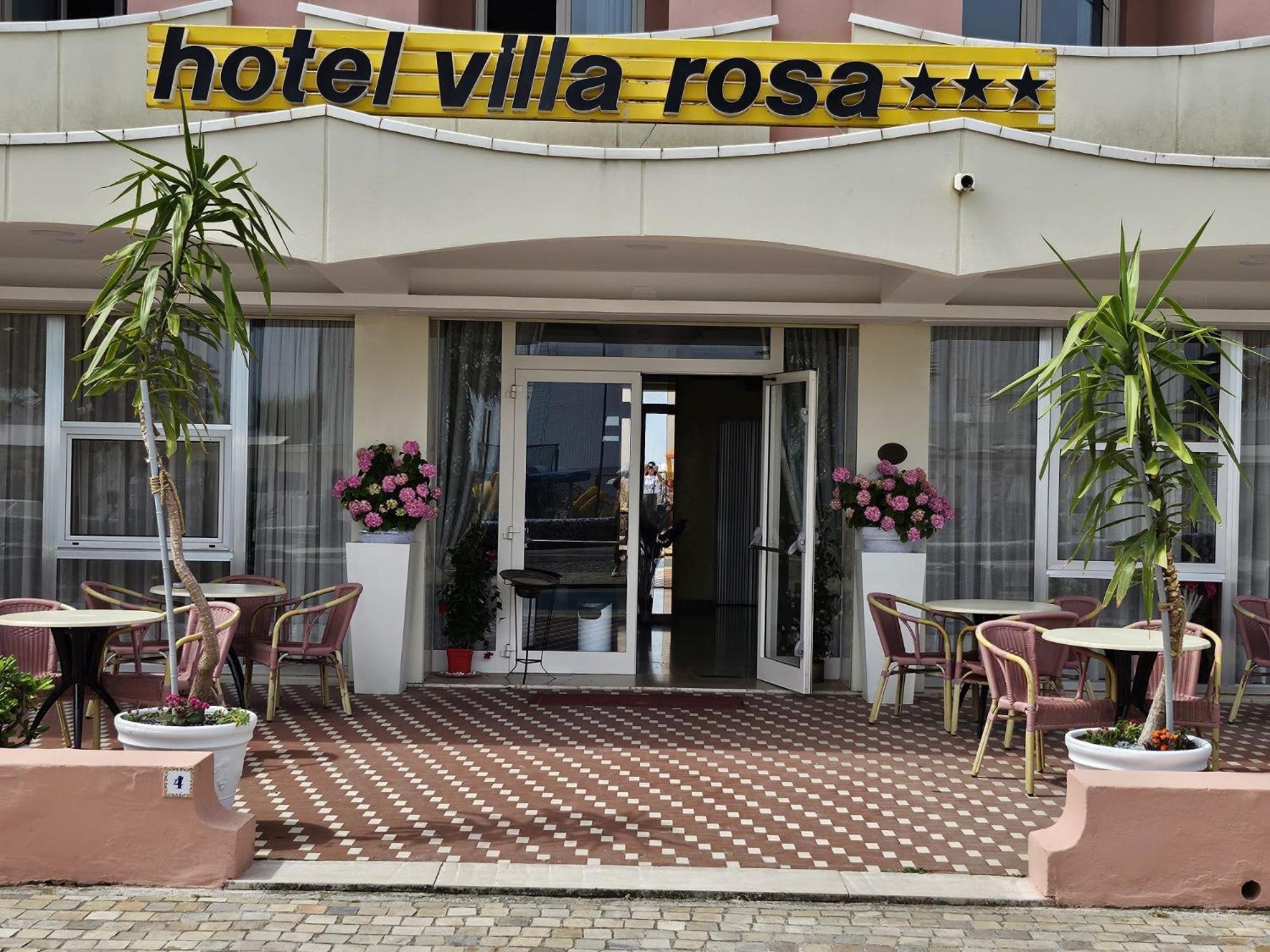 Hotel Villa Rosa Misano Adriatico Exterior foto