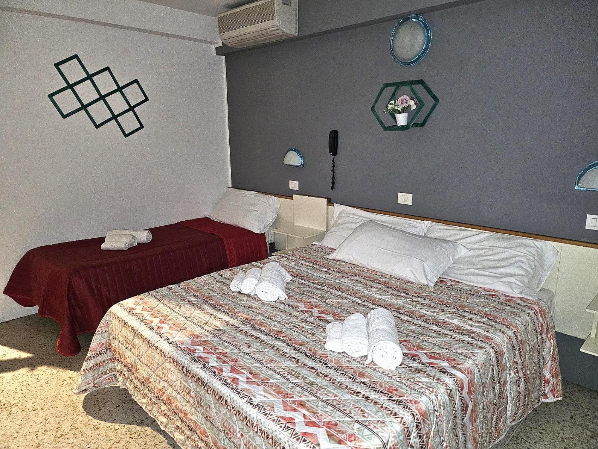Hotel Villa Rosa Misano Adriatico Exterior foto